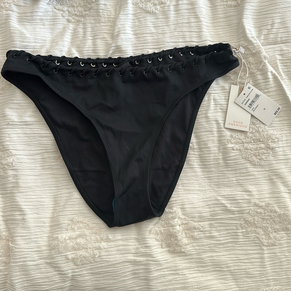 Good American XL bikini bottom